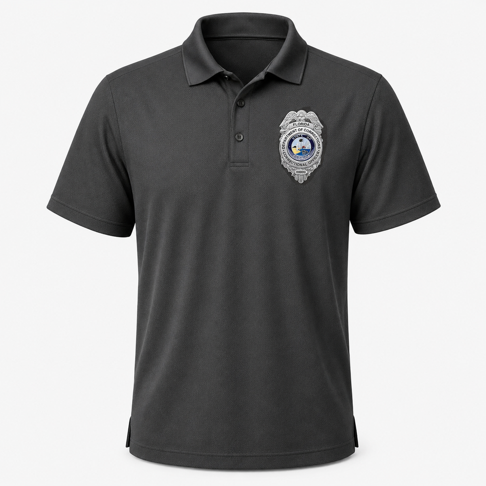 Florida Department of Corrections FDC Men's Performance Polo