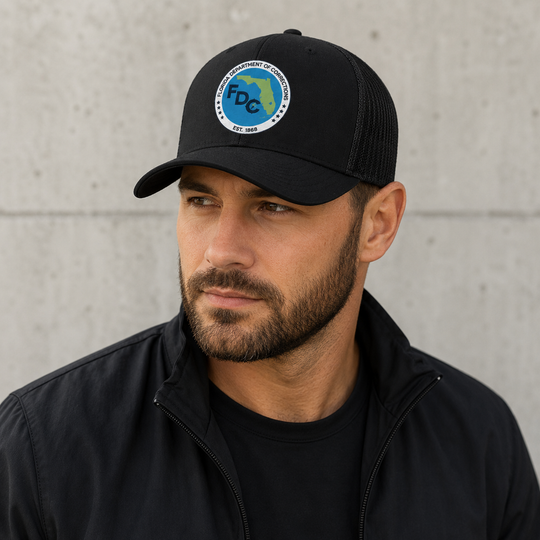 Florida Department of Corrections FDC Logo Hat